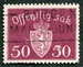 N°057-1946-NORVEGE-ARMOIRIES-50-LIE DE VIN 