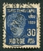 N°0144-1929-NORVEGE-MATHEMATICIEN NIELS HENRIK ABEL-30 