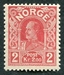 N°0086-1911-NORVEGE-HAAKON VII-2K-ROSE 