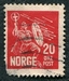 N°0149-1930-NORVEGE-SAINT OLAF-20-ROUGE 
