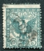 N°0066-1901-ITALIE-AIGLE MAISON DE SAVOIE-5C-VERT 