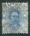 N°0061-1891-ITALIE-HUMBERT 1ER-25C-BLEU 