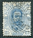 N°0061-1891-ITALIE-HUMBERT 1ER-25C-BLEU 