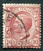 N°0077-1906-ITALIE-VICTOR EMMANUEL III-10C-ROSE 