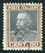 N°0208-1927-ITALIE-VICTOR EMMANUEL III-50C-MARRON GRIS NOIR 