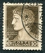 N°0226-1929-ITALIE-AUGUSTE-10C-SEPIA 