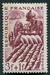 N°0823-1949-FRANCE-METIERS-AGRICULTEUR-3F+1F-LILAS/BRUN 