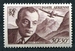 N°0021-1947-FRANCE-ST EXUPERY-50F+30F-BRUN/LILAS 