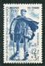 N°0863-1950-FRANCE-FACTEUR RURAL-12F+3F-BLEU 