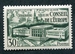 N°0923-1952-FRANCE-CONSEIL EUROPE A STRASBOURG-30F-VERT 