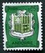 N°0154-1961-ANDF-ARMOIRIES-5C-NOIR/VERT 