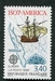 N°2756-1992-FRANCE-EUROPA-1507-AMERICA-CARTE-CARAVELLE 