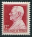 N°0305-1948-MONACO-PRINCE LOUIS II-12F-ROUGE CARMINE 