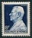 N°0306-1948-MONACO-PRINCE LOUIS II-18F-BLEU 
