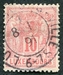 N°0051-1882-LUXEMBOURG-10C-ROSE 