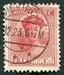 N°0127-1921-LUXEMBOURG-GRDE DUCHESSE CHARLOTTE-30C-ROSE 