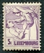 N°0160-1925-LUXEMBOURG-AU PROFIT CROIX ROUGE-5C-VIOLET 