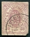 N°0009-1859-LUXEMBOURG-ARMOIRIES-30C-VIOLET 