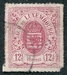 N°0018-1865-LUXEMBOURG-ARMOIRIES-12C1/2-ROSE 