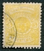 N°0029-1874-LUXEMBOURG-ARMOIRIES-5C-JAUNE 