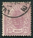 N°0031A-1874-LUXEMBOURG-ARMOIRIES-12C1/2-LILAS/ROSE 