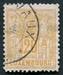 N°0053-1882-LUXEMBOURG-20C-JAUNE/ORANGE 