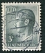 N°0665-1965-LUXEMBOURG-GRAND DUC JEAN-3F-GRIS/VERT 