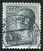 N°0665-1965-LUXEMBOURG-GRAND DUC JEAN-3F-GRIS/VERT 