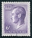 N°0667-1965-LUXEMBOURG-GRAND DUC JEAN-6F-VIOLET 