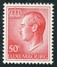 N°0661-1965-LUXEMBOURG-GRAND DUC JEAN-50C-ROUGE 