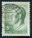 N°0780-1971-LUXEMBOURG-GRAND DUC JEAN-5F-VERT/OLIVE 