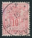 N°0051-1882-LUXEMBOURG-10C-ROSE 