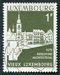 N°0849-1975-LUXEMBOURG-MARCHE AUX POISSONS-1F-OLIVE 