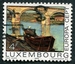 N°0856-1975-LUXEMBOURG-BATEAU ET PONT DE REMICH-4F 