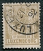 N°0056-1882-LUXEMBOURG-50C-BISTRE/OLIVE 