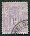 N°0057-1882-LUXEMBOURG-1F-VIOLET 