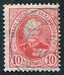 N°0059-1891-LUXEMBOURG-DUC ADOLPHE 1ER-10C-ROUGE/CARMIN 