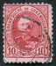 N°0059-1891-LUXEMBOURG-DUC ADOLPHE 1ER-10C-ROUGE/CARMIN 