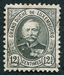 N°0060-1891-LUXEMBOURG-DUC ADOLPHE 1ER-12C1/2-GRIS/VERT 