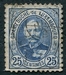 N°0062-1891-LUXEMBOURG-DUC ADOLPHE 1ER-25C-BLEU 