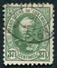 N°0064-1891-LUXEMBOURG-DUC ADOLPHE 1ER-37C1/2-VERT 