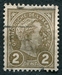 N°0070-1895-LUXEMBOURG-ADOLPHE 1ER-2C-GRIS/OLIVE 