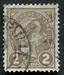 N°0070-1895-LUXEMBOURG-ADOLPHE 1ER-2C-GRIS/OLIVE 