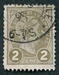 N°0070-1895-LUXEMBOURG-ADOLPHE 1ER-2C-GRIS/OLIVE 