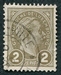 N°0070-1895-LUXEMBOURG-ADOLPHE 1ER-2C-GRIS/OLIVE 