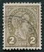 N°0070-1895-LUXEMBOURG-ADOLPHE 1ER-2C-GRIS/OLIVE 