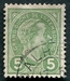 N°0072-1895-LUXEMBOURG-ADOLPHE 1ER-5C-VERT 