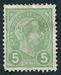 N°0072-1895-LUXEMBOURG-ADOLPHE 1ER-5C-VERT 