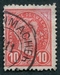 N°0073-1895-LUXEMBOURG-ADOLPHE 1ER-10C-ROUGE CARMINE 