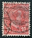 N°0073-1895-LUXEMBOURG-ADOLPHE 1ER-10C-ROUGE CARMINE 